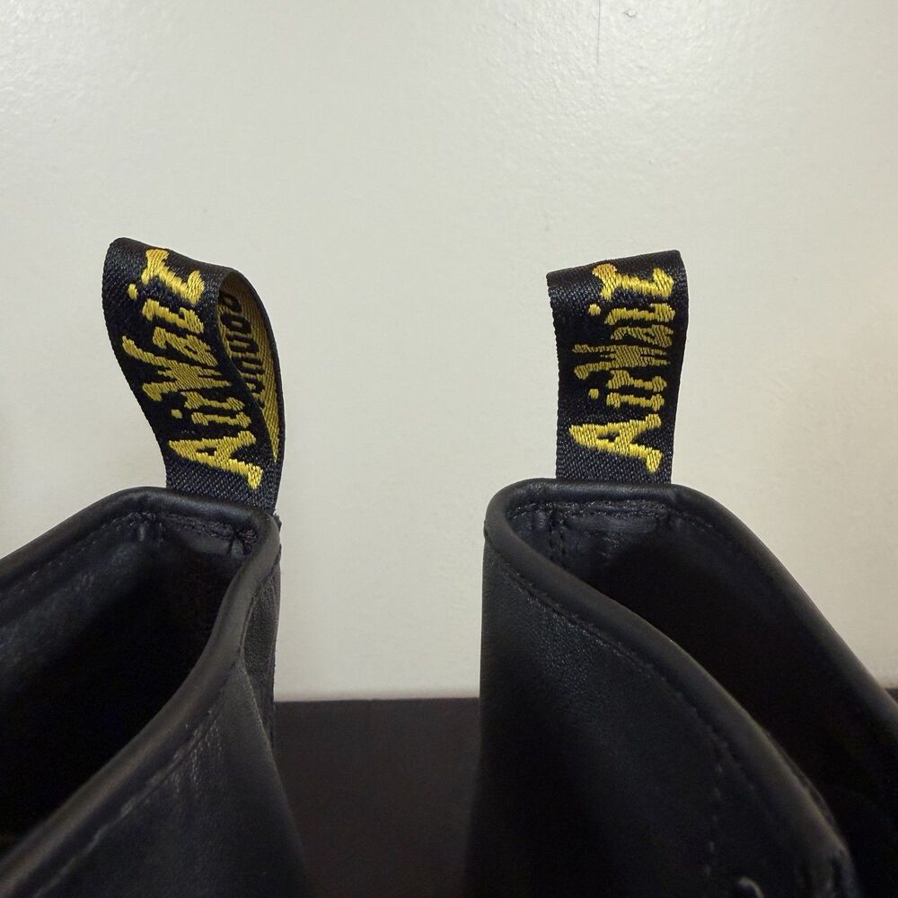 NWB Dr Martens 1460 Softy T Leather Lace Up Boots Black Men 8 Women 9 - Picture 5 of 12